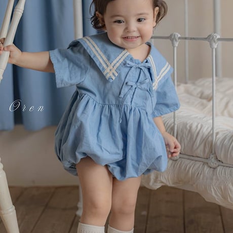 [予約] Mare Sailor Suit (Bebe) / OREN by Hibyebebe
