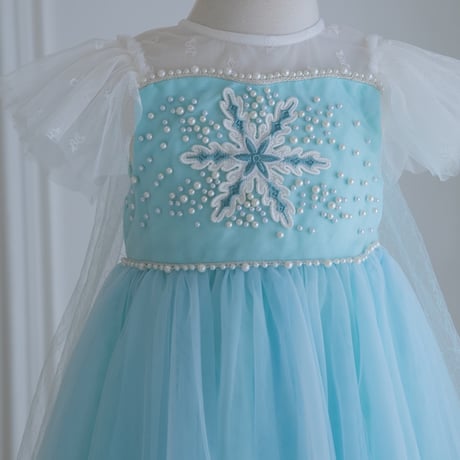 [即納] princess blue snow dress ( 2 _ size のみ)