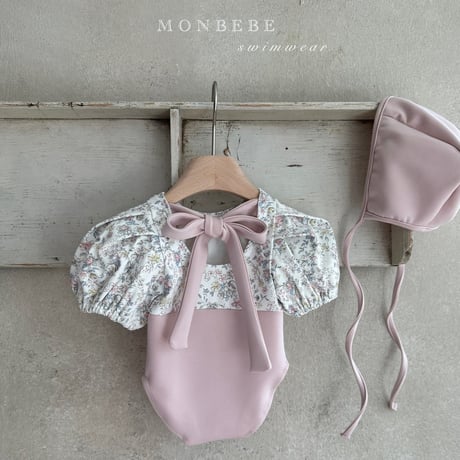 [予約] Fleurs Swimsuit  / monbebe