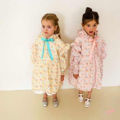 [予約] Floral Raincoat/ Mini Recipe
