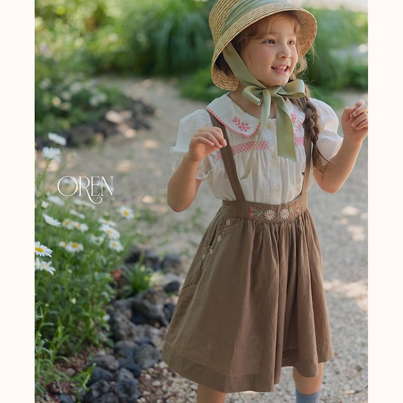 予約] Brisa Jumper Skirt / OREN by Hibyebebe | M