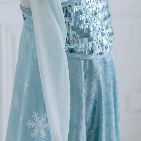[予約] New Snow Queen Glitter Dress