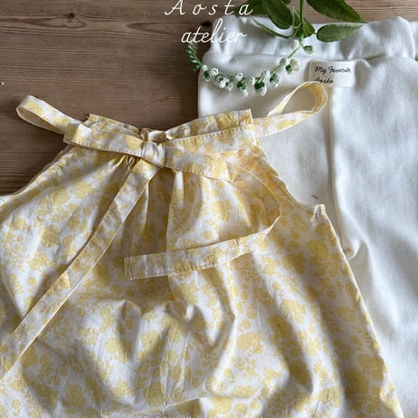 [即納] tambourine blouse / Aosta(blueS_yellowS,Mのみ)