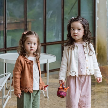 [即納] Sobre cardigan/puella FLO  （Brown 5, 7 _ size のみ）
