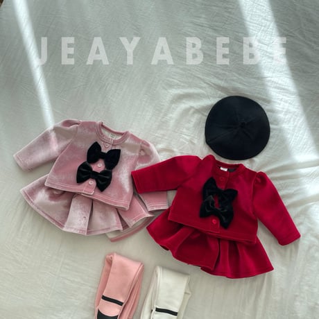 [即納] Valentine's Day Set up (Pink) /Jea ya bebe(Msize のみ)