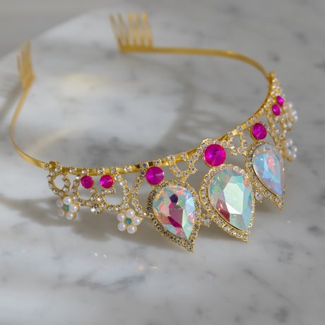 [予約] Aurora jewel Tiara