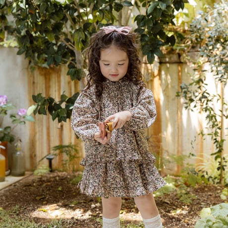 [即納] Barney skirt/puella FLO （black 13 _ size のみ）
