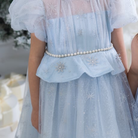 [予約] Snowflake Glitter Princess Dress