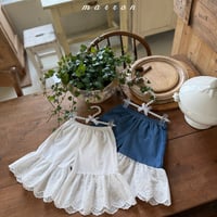 [予約]  Lace overalls /marron