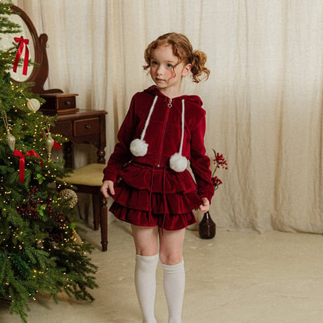 [即納] Mink ball cancan skirt / FORK CHIPS (Lsize_のみ)