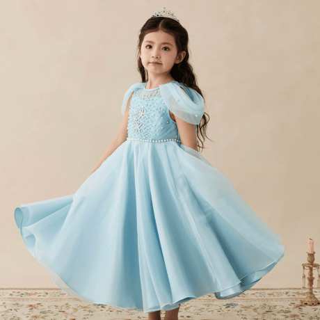 [予約] Frost Blue Princess Dress