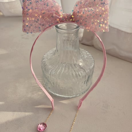 [予約] Fairy Ribbon Earring Headband/ Mini Recipe
