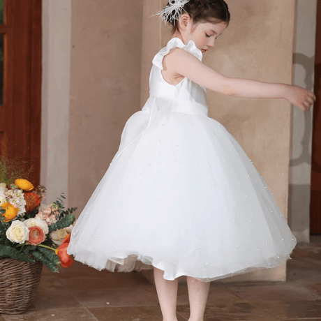 [予約] Angel Wing Pearl Dress
