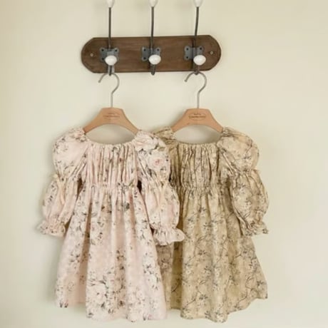 [即納] Misty eyelet ops/ Monbebe （Pink S_ size のみ）