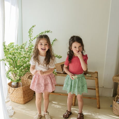 [予約] Mellow skirt / Puella FLO(Blue L_のみ)