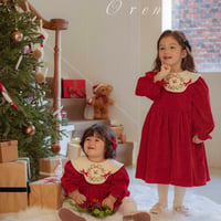 [即納] Carol Carol dress/ OREN by Hibyebebe (Lsize_のみ)