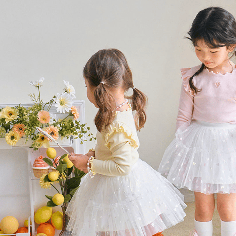 即納] Pink bonbon petite tutu skirt / kiang （Pin