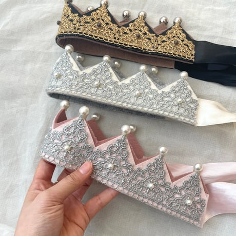 [予約] woven crown/ Le dress