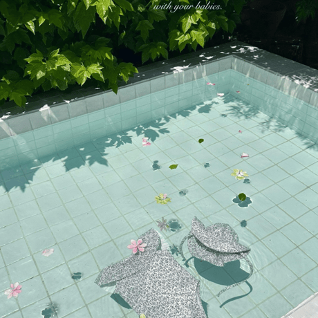 [予約] 26 roro Swimsuit (including hat) / Monbebe