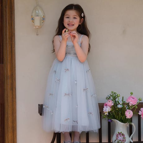 [予約] maison blue ribbon dress