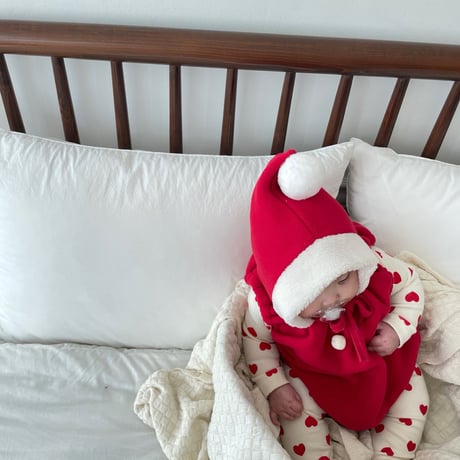[即納]  Christmas suit + hat set (Santa) /Jea ya bebe