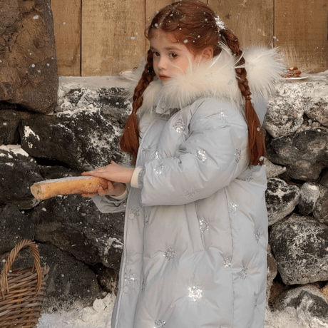 [即納] Snowflake Glow Winter Puffer （ 110＿のみ）