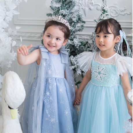 [即納] princess blue snow dress ( 2 _ size のみ)