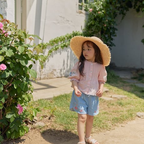 [予約] Rosiel denim pants / OREN by Hibyebebe