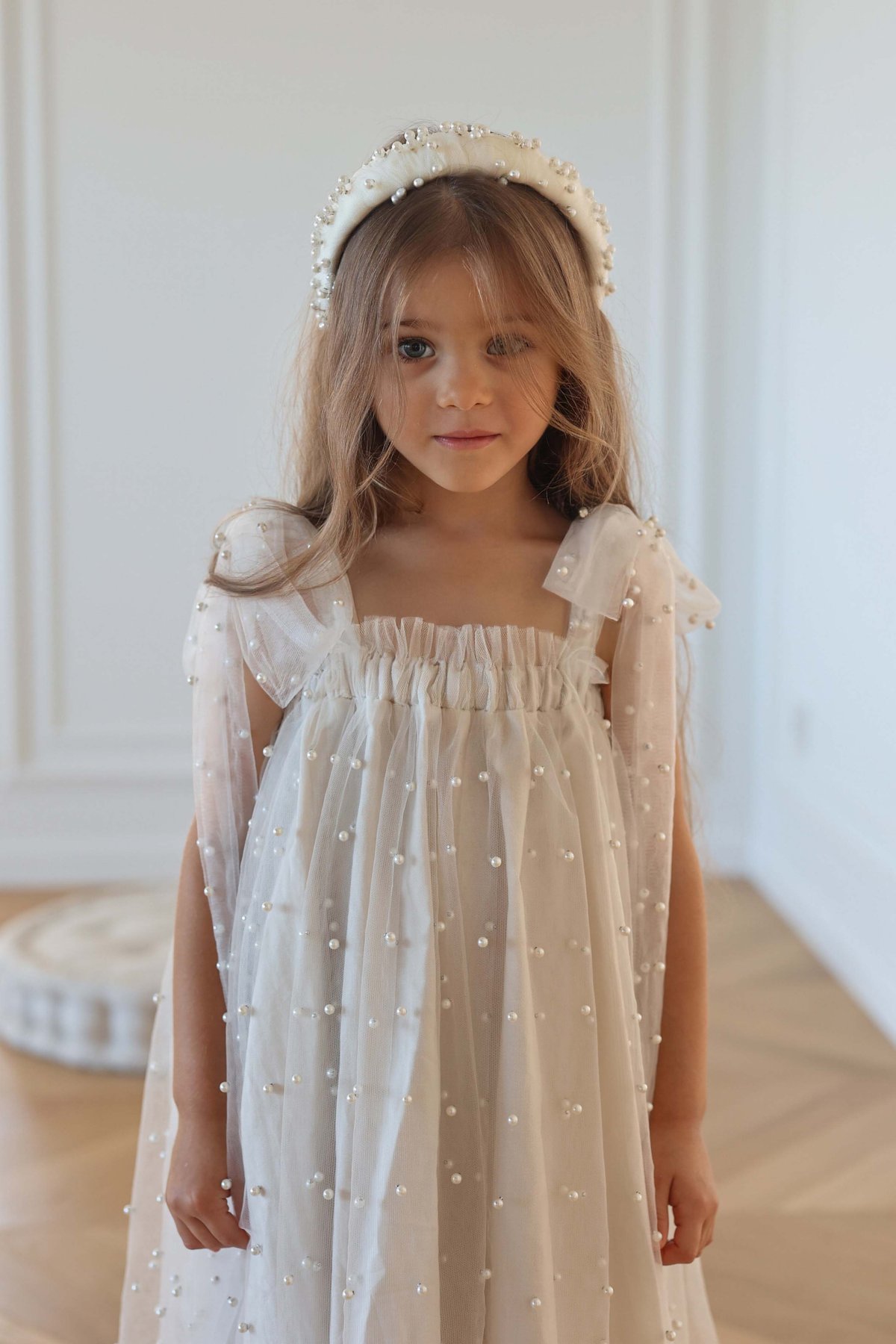 美品Pearl Girl Dress /nelia wears 予約】Pearl Girl Dress /nelia wears | Mimiel