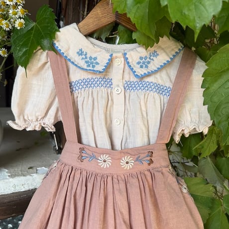 [予約] Brisa Jumper Skirt / OREN by Hibyebebe