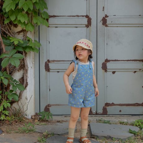 [予約] Camellia Jumper Overall / OREN by Hibyebebe
