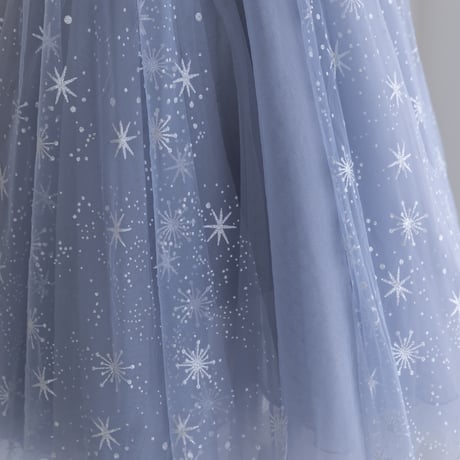 【予約】princess ice blue dress