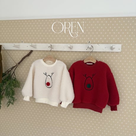 [予約] Red Nose Rudolph Boa MTM / OREN by Hibyebebe