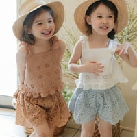 [即納] Miel pants / Puella FLO(Mocha 110、Blue 90＿のみ)