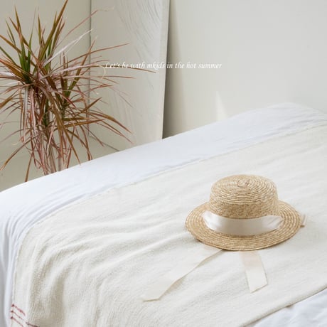 [予約] Ailey Straw Hat /M.kids