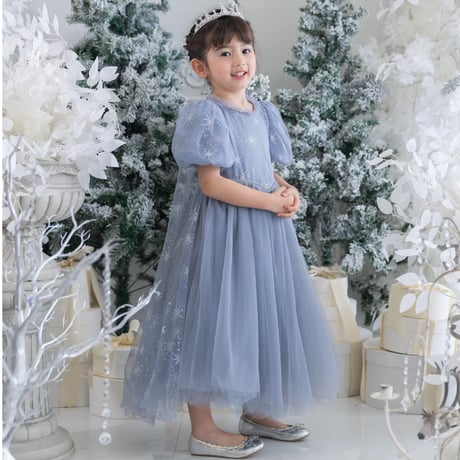 【予約】princess ice blue dress