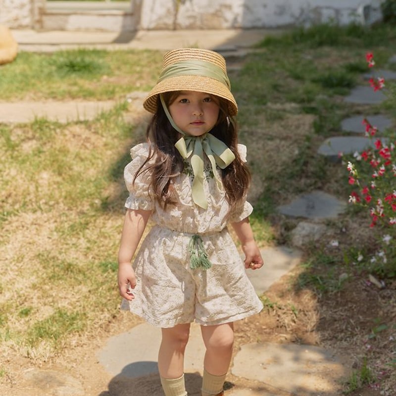 予約] Raina jumpsuit / OREN by Hibyebebe | Mimiel