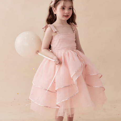 [予約] Pink Blush Tulle Dress