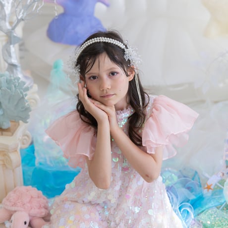 [予約] Crystal Pearl Halo Headband
