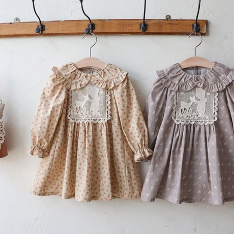 [即納] Fleur dress/puella FLO （yellow 5, 11, purple 5, 9, 11 _ size のみ）