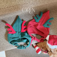 [予約] Rudolph horn Bonnet / OREN by Hibyebebe