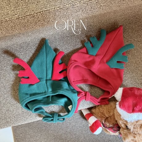 [予約] Rudolph horn Bonnet / OREN by Hibyebebe