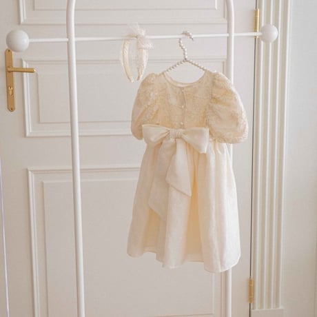 [即納] Eta Bling Dress (kids)/ OREN by Hibyebebe （XL_sizeのみ)