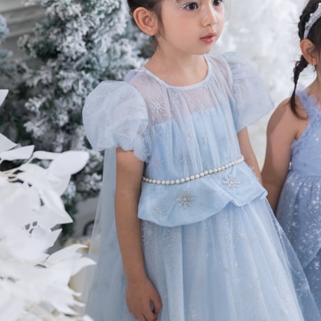 [予約] Snowflake Glitter Princess Dress