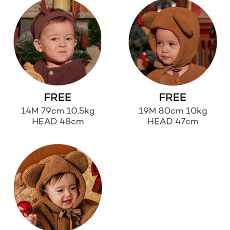 [即納] Tiny Bear Hat /Little Tini