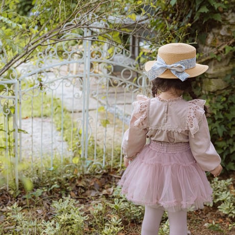 [即納] Roan Blouse/puella FLO （Pink 9 _ size のみ）