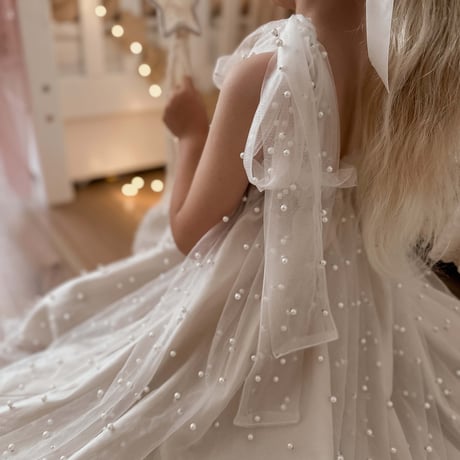 【予約】Pearl Girl Dress /nelia wears