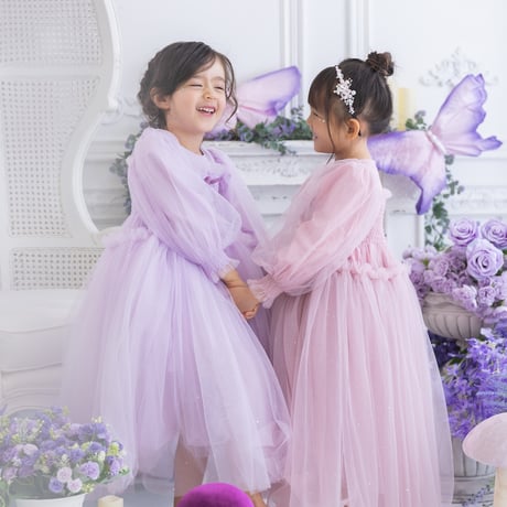 [即納] Rose Mist Tulle Dress  のコピー ( 3_ size のみ   )