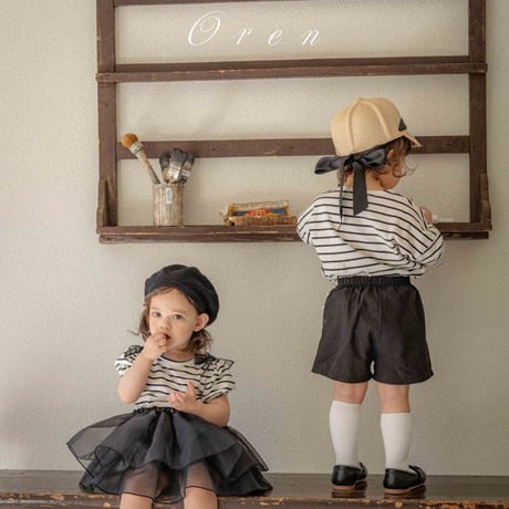 [即納] Madeleine ST set up (Stripe Sのみ) / OREN by Hibyebebe