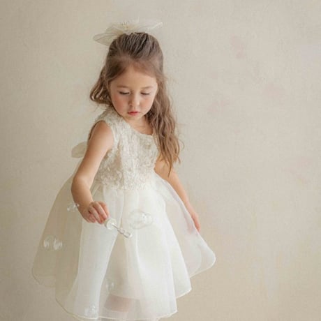 [即納] Flower Rosé Dress/ OREN by Hibyebebe  (M size のみ)